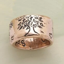 Rose Gold Strength Ring